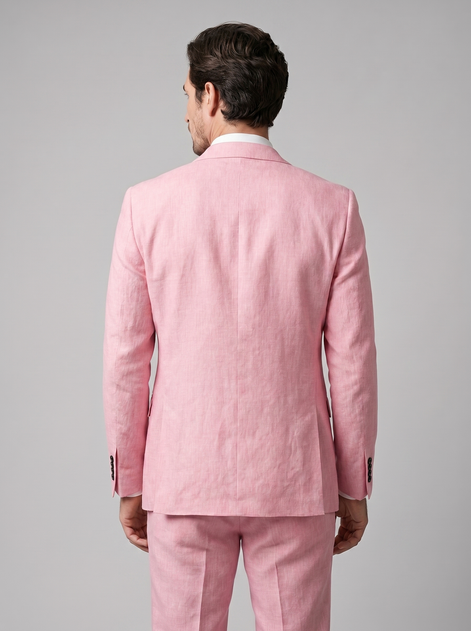 Men's 3-Piece Suit for Weddings and Summer Events
