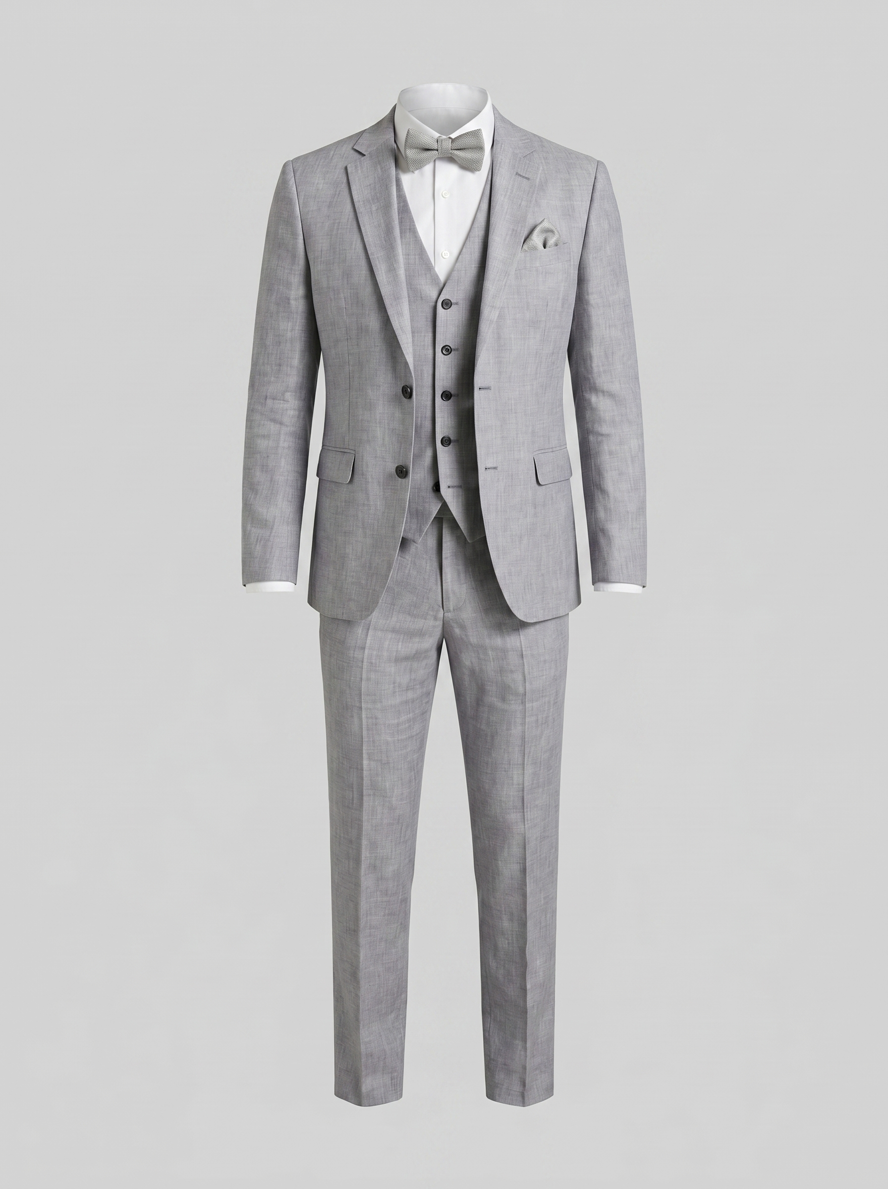 Men's 3-Piece Suit for Weddings and Summer Events