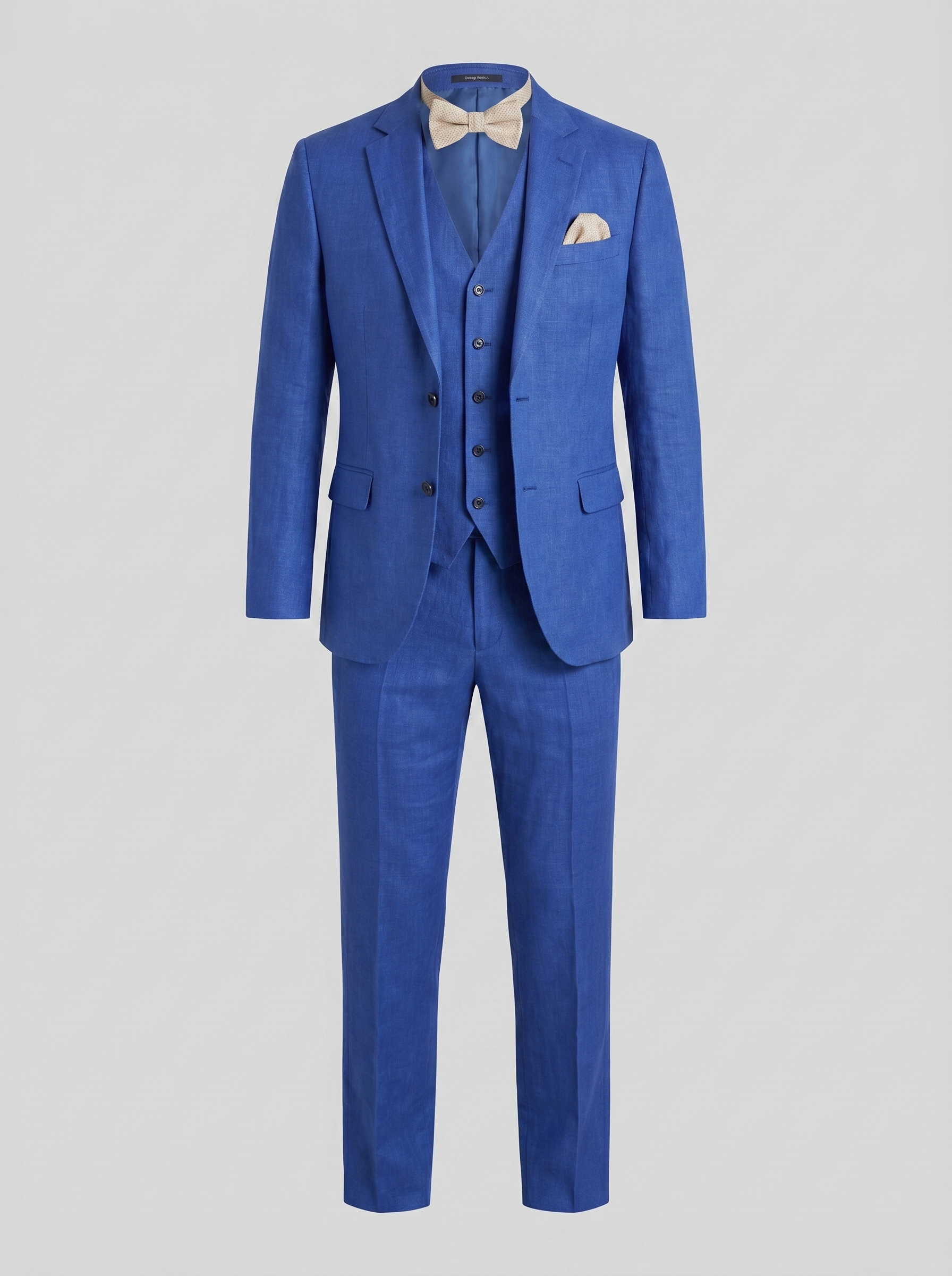 Men's 3-Piece Suit for Weddings and Summer Events