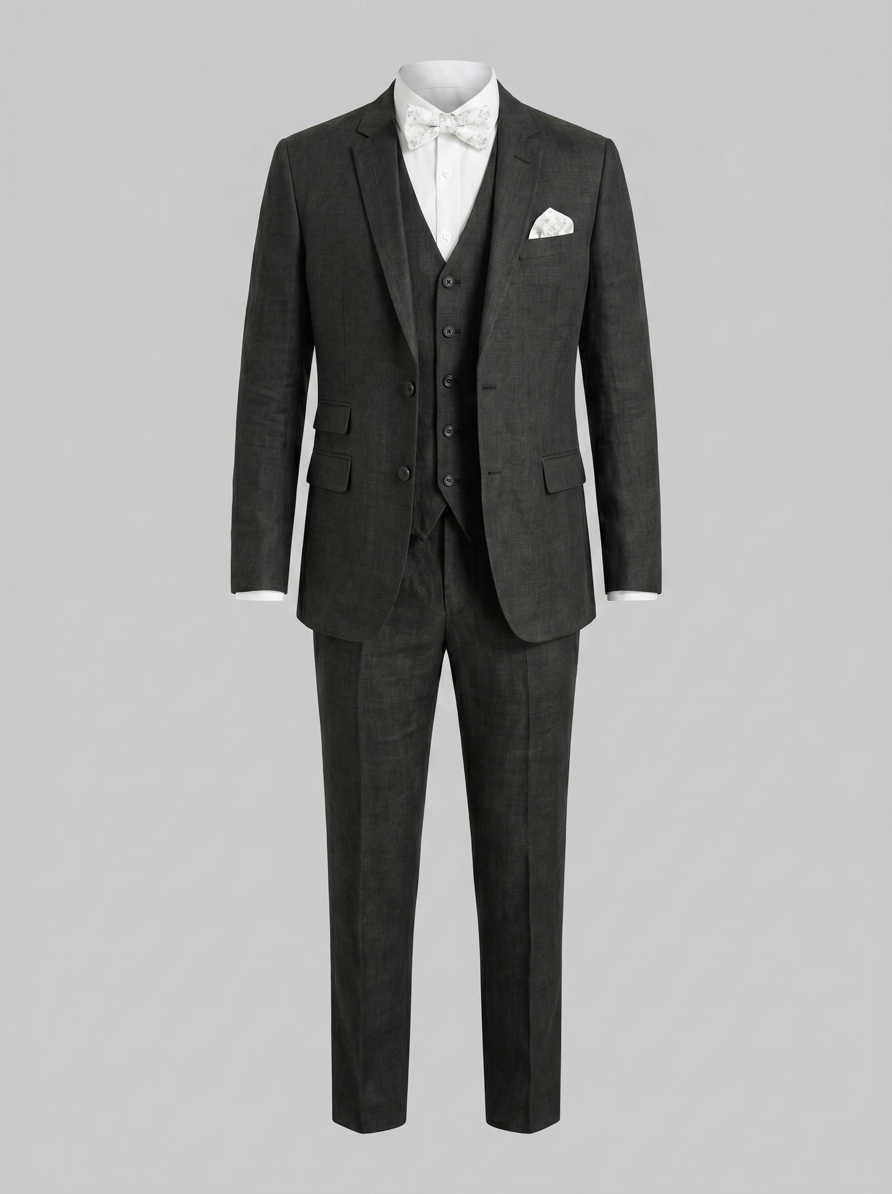 Men's 3-Piece Suit for Weddings and Summer Events