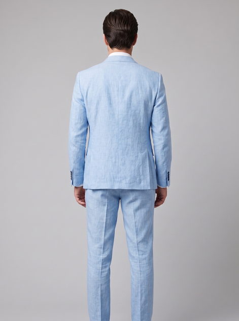 Men's 3-Piece Suit for Weddings and Summer Events