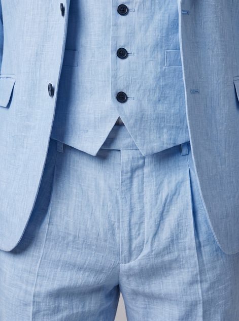 Men's 3-Piece Suit for Weddings and Summer Events