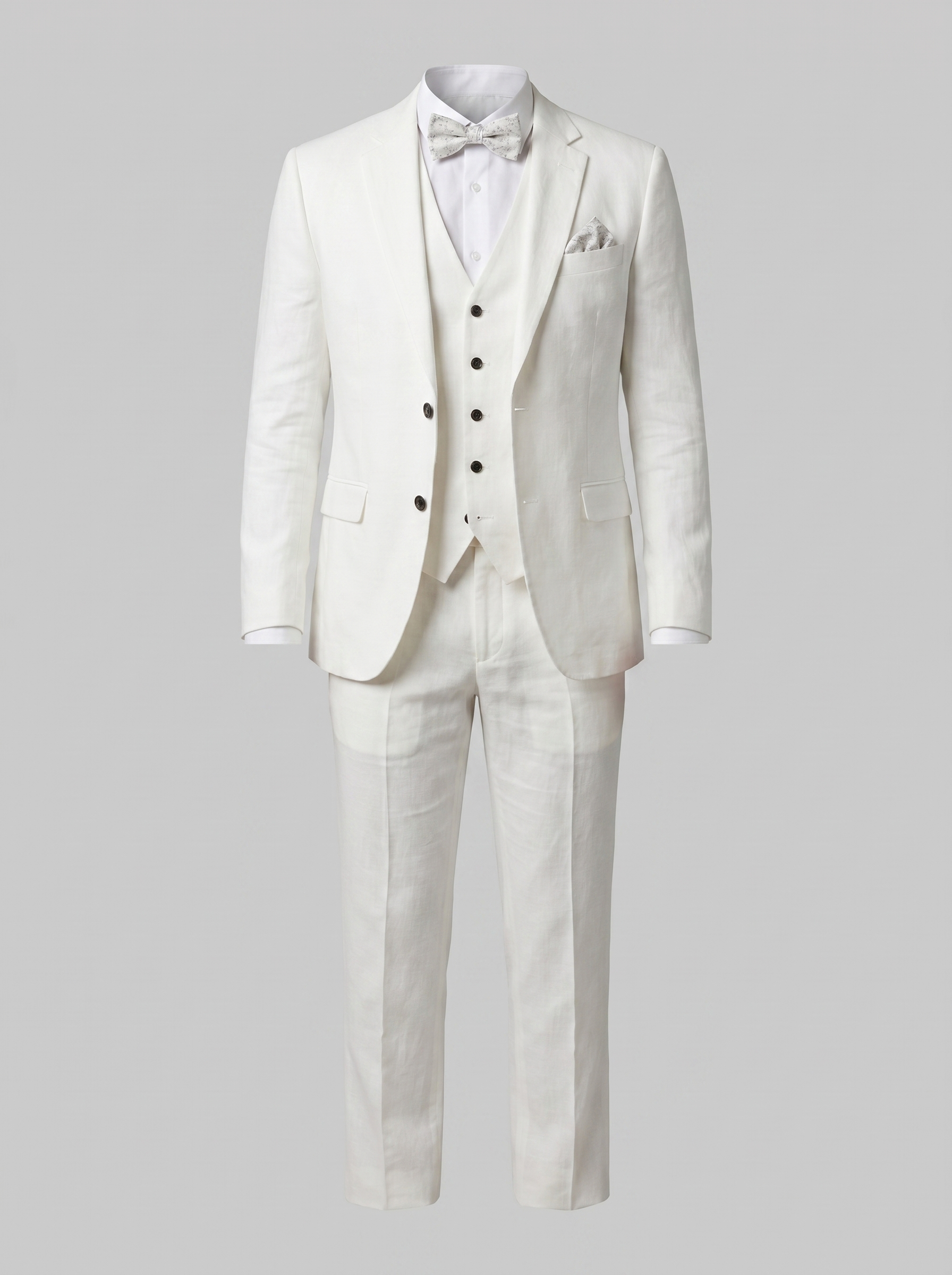Men's 3-Piece Suit for Weddings and Summer Events
