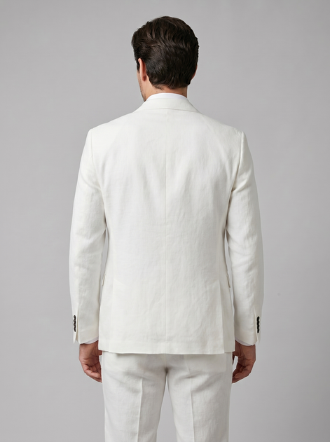 Men's 3-Piece Suit for Weddings and Summer Events