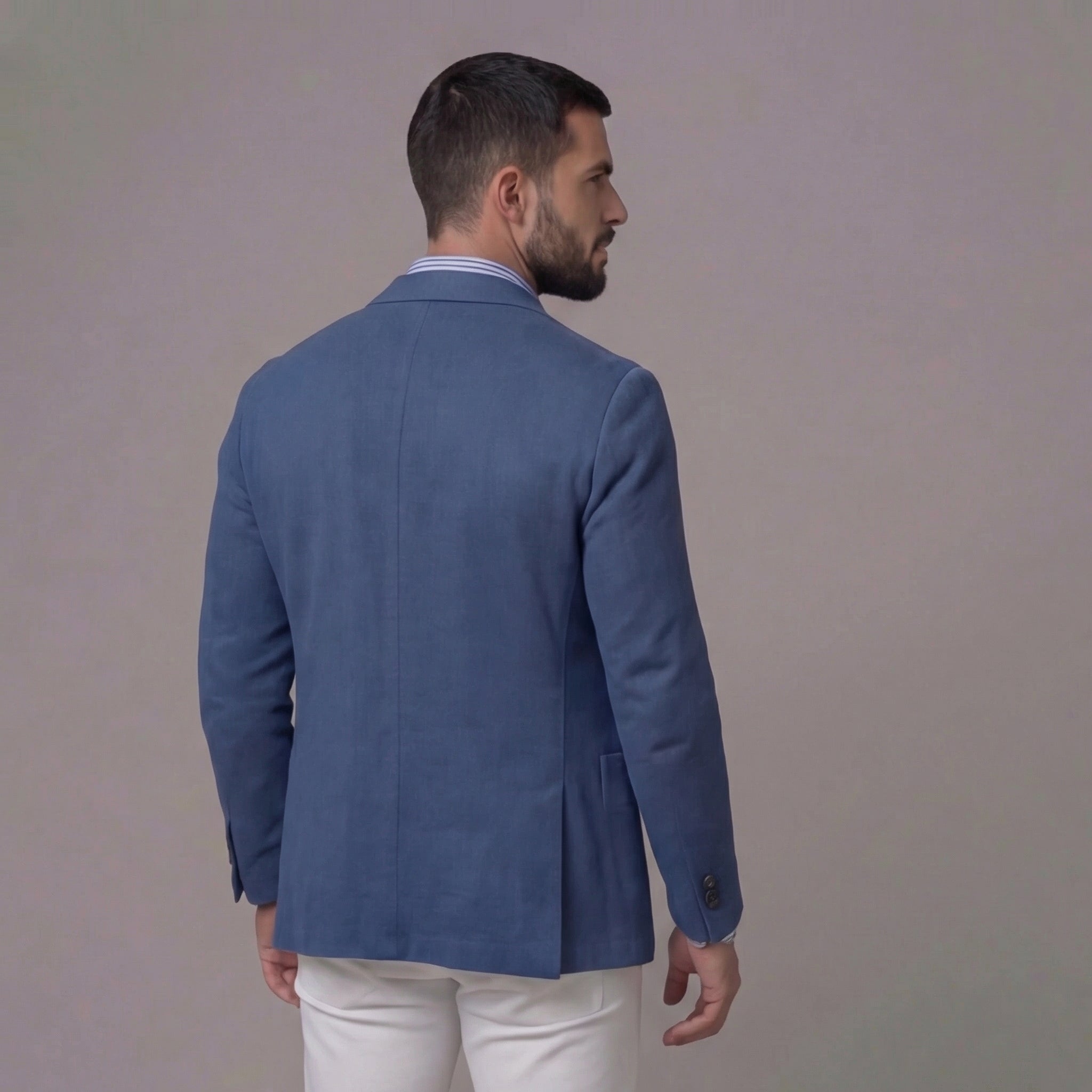 Men's Casual Linen Blazer