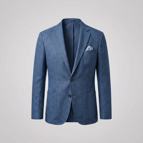 Men's Casual Linen Blazer