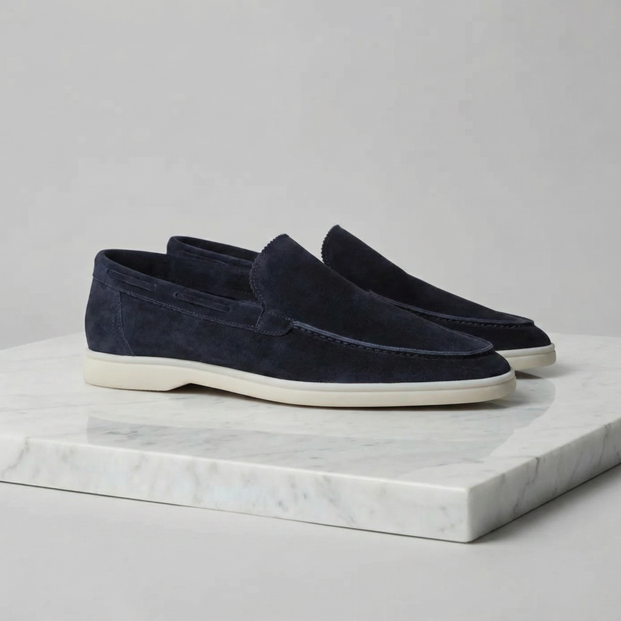 Men's Classic Suede Loafers