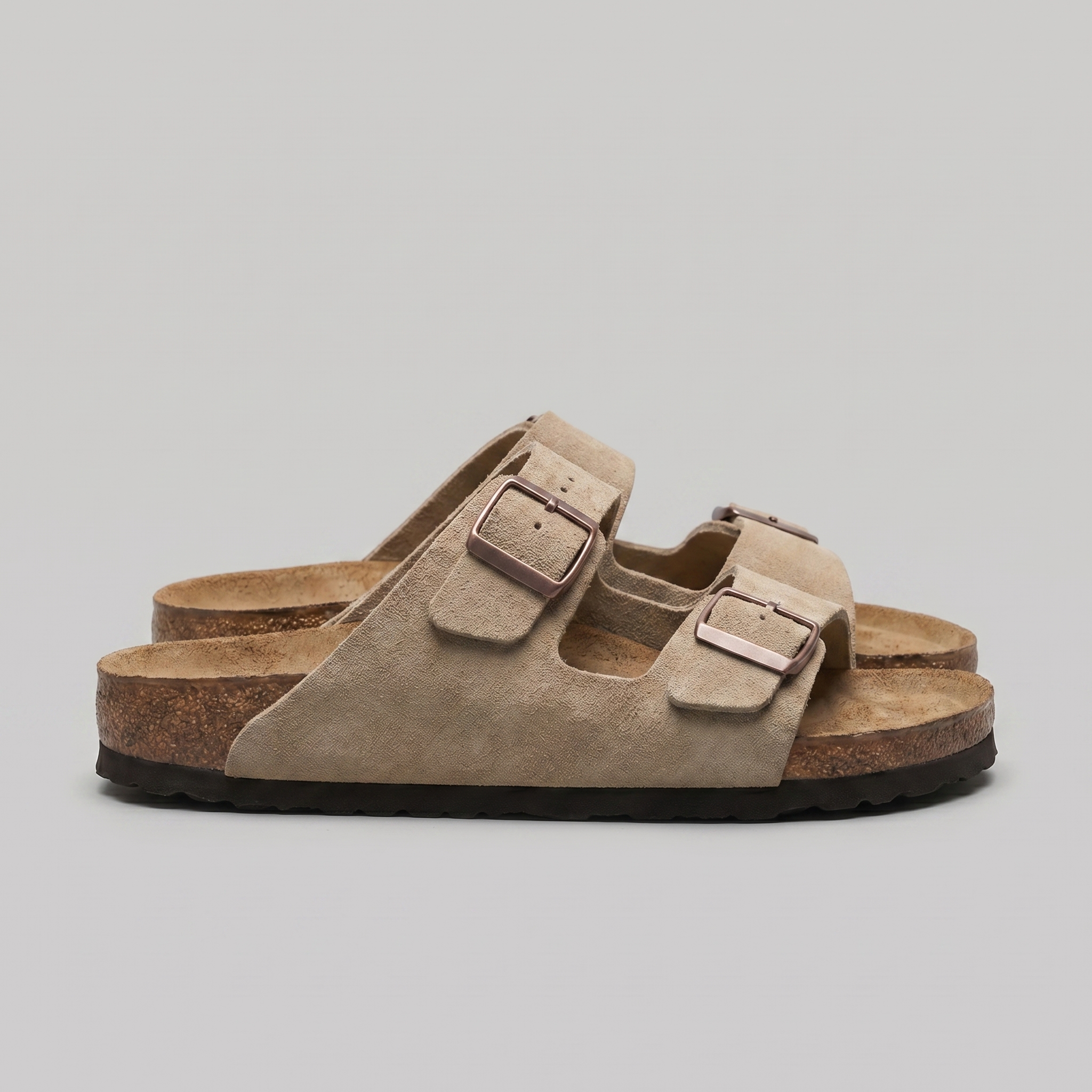 Men's Double-Buckle Sandals