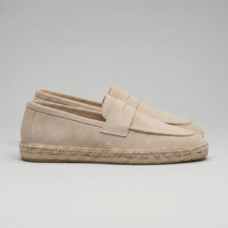 Men's Espadrille Penny Loafers