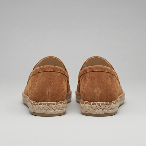 Men's Espadrille Penny Loafers