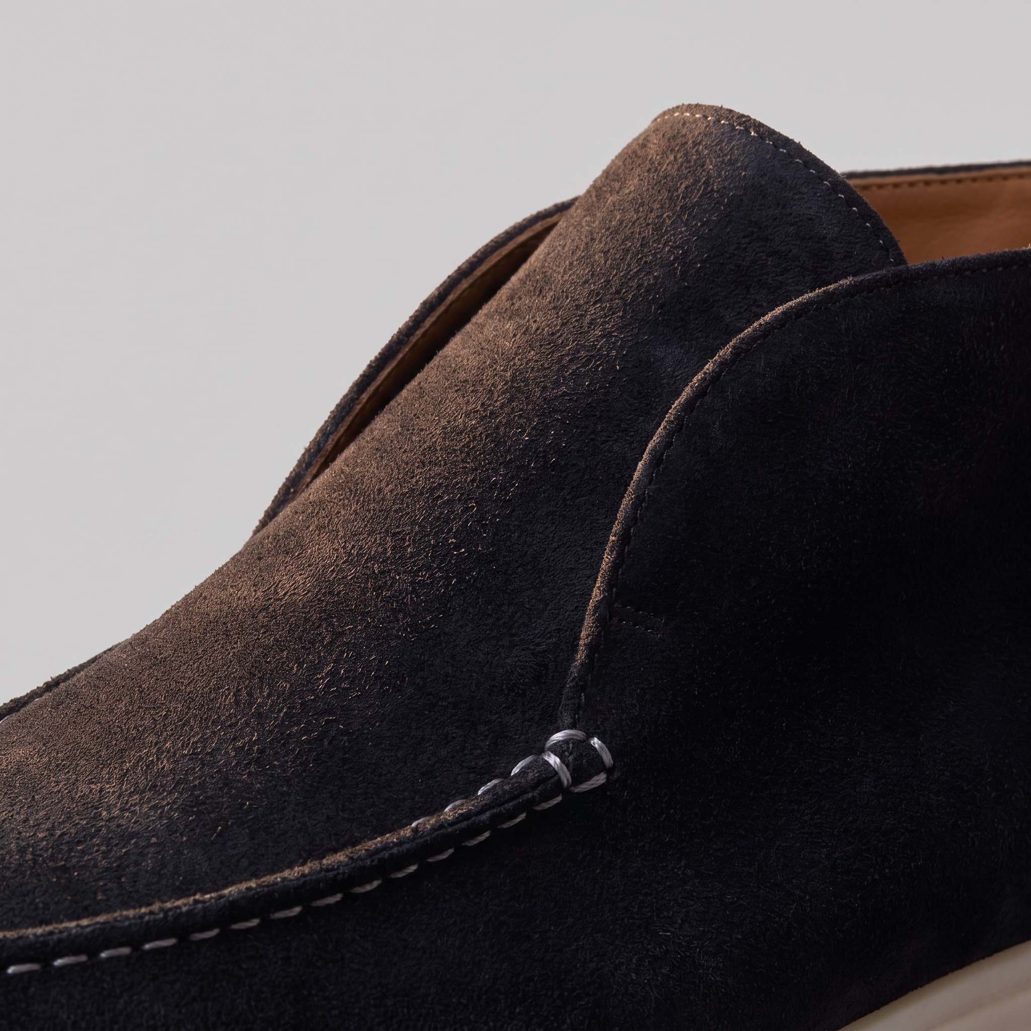 Men's High Suede Loafers