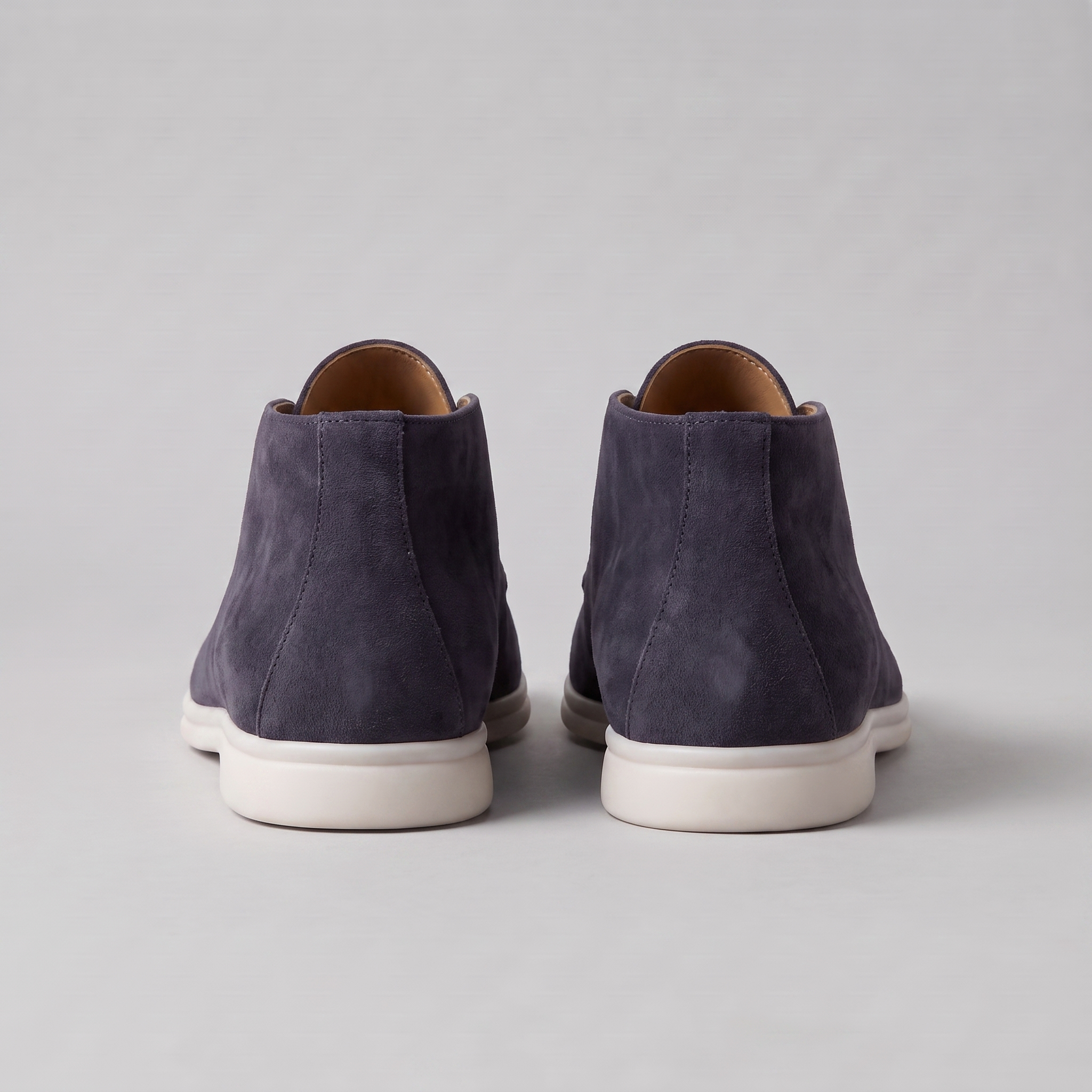 Men's High Suede Loafers