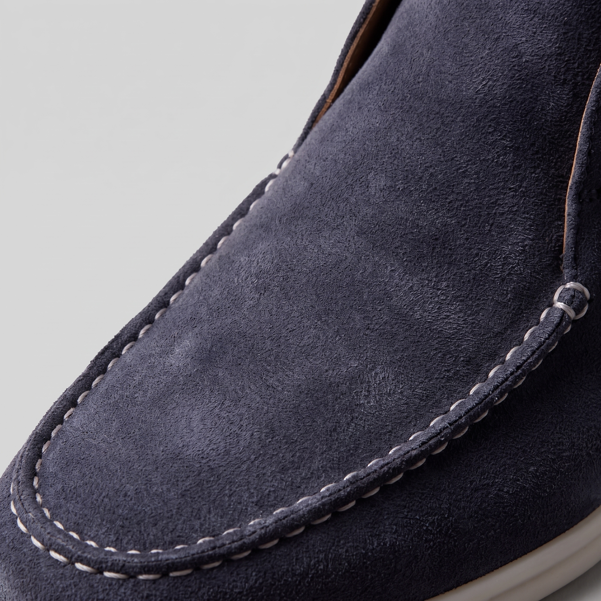 Men's High Suede Loafers