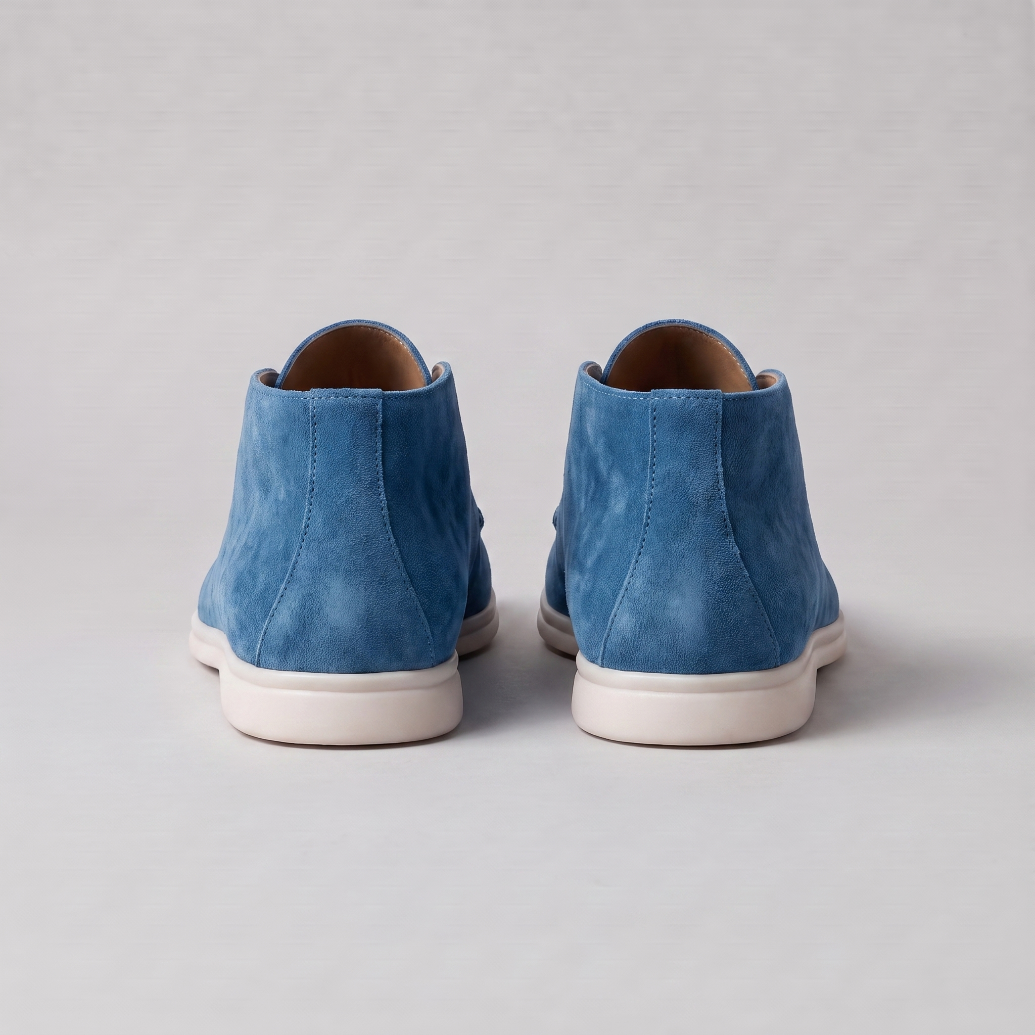 Men's High Suede Loafers