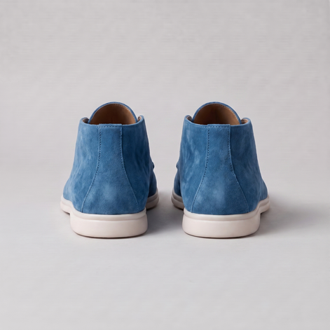 Men's High Suede Loafers