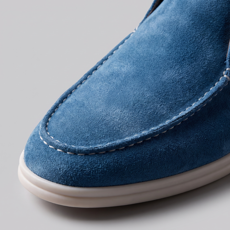 Men's High Suede Loafers