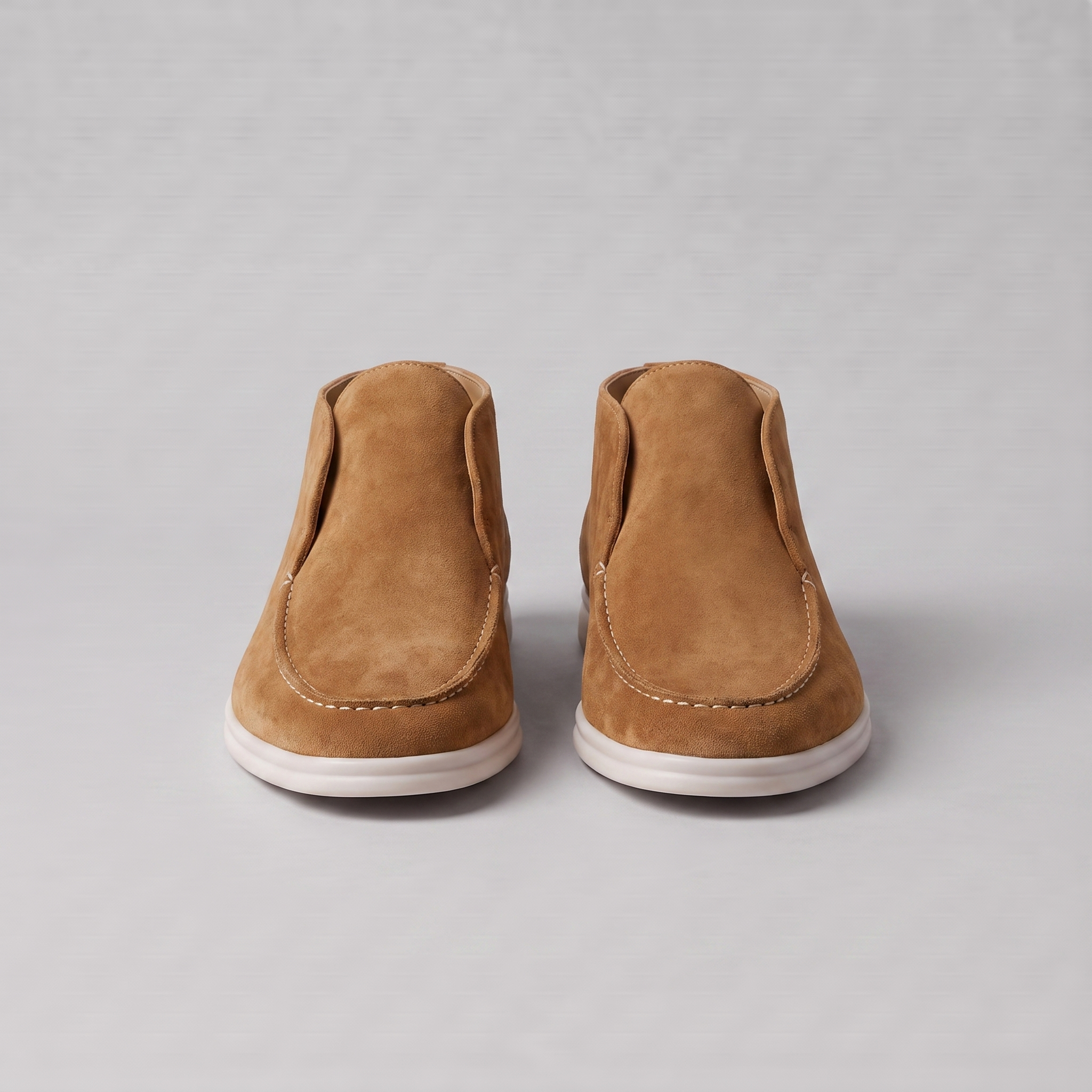 Men's High Suede Loafers