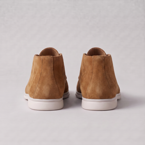 Men's High Suede Loafers