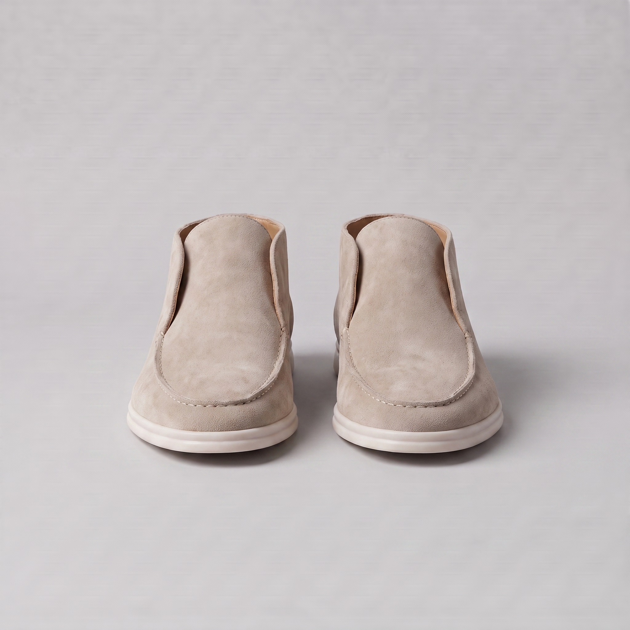 Men's High Suede Loafers