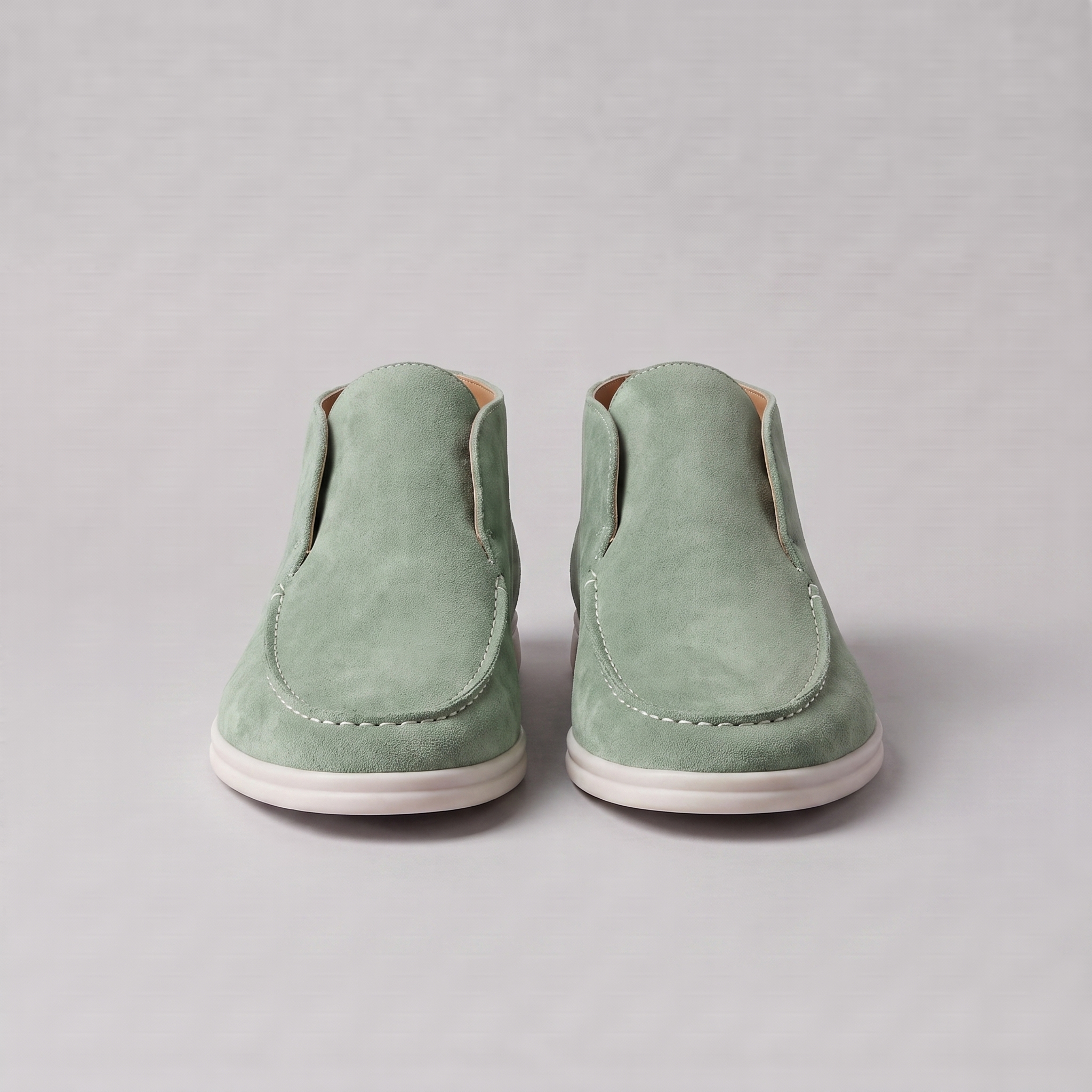 Men's High Suede Loafers