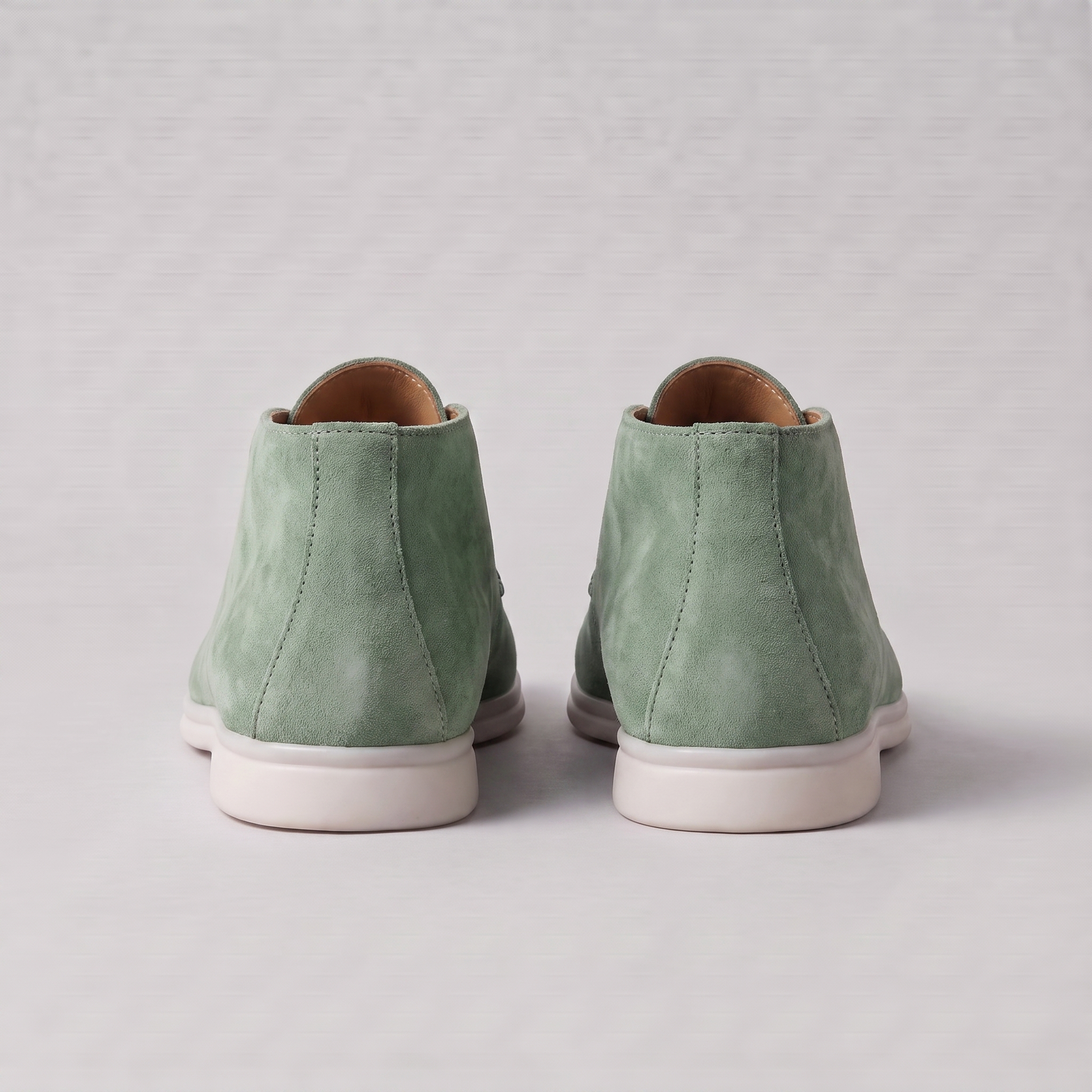 Men's High Suede Loafers