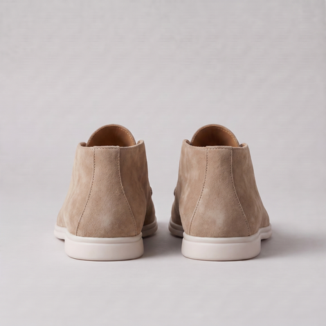 Men's High Suede Loafers