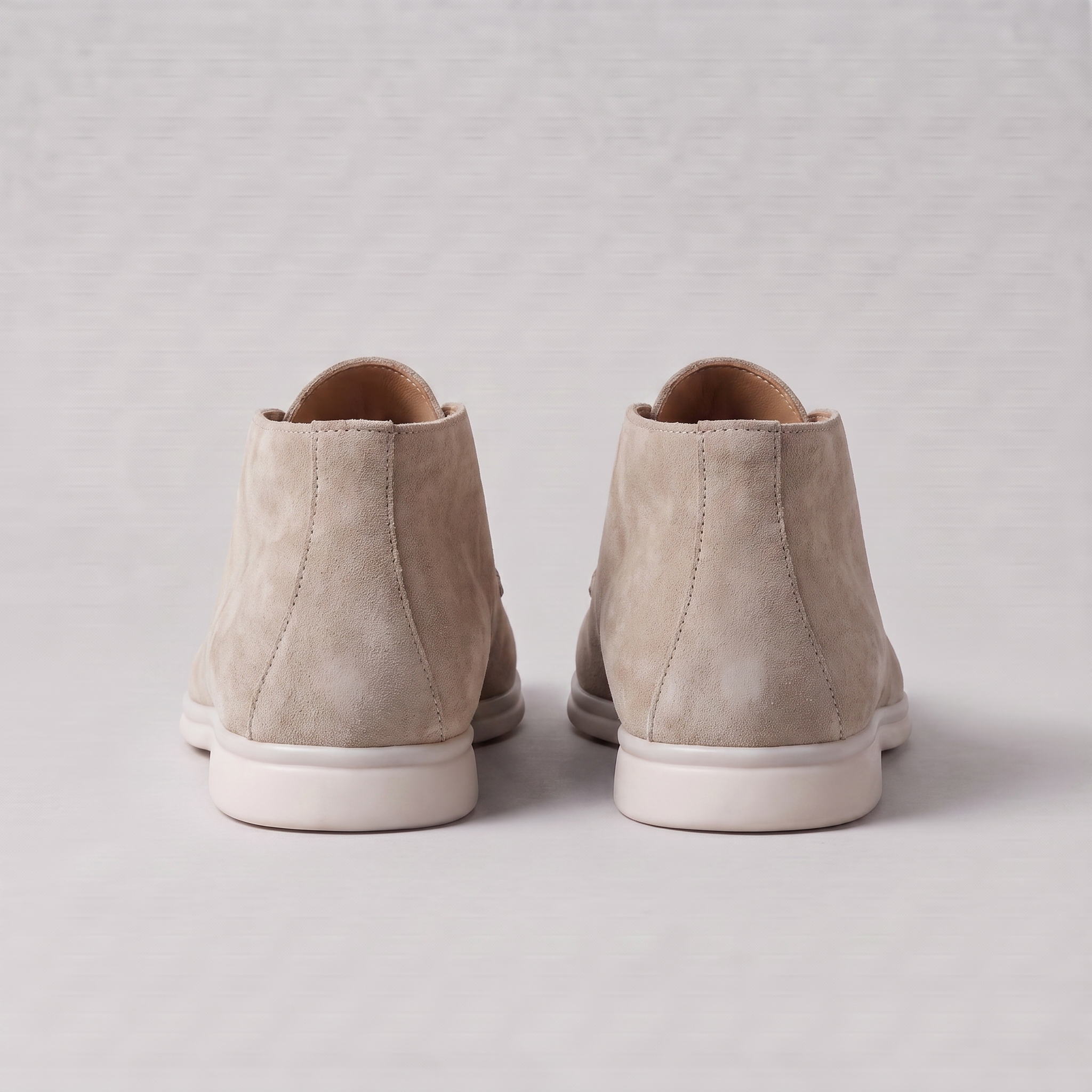 Men's High Suede Loafers