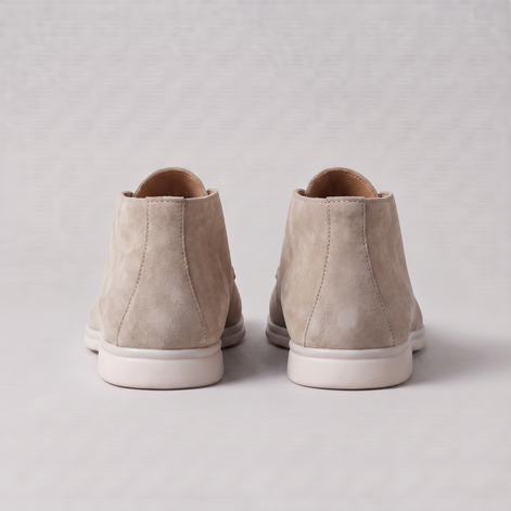 Men's High Suede Loafers