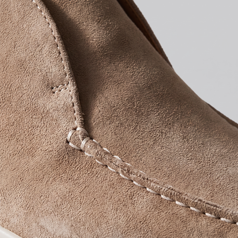 Men's High Suede Loafers