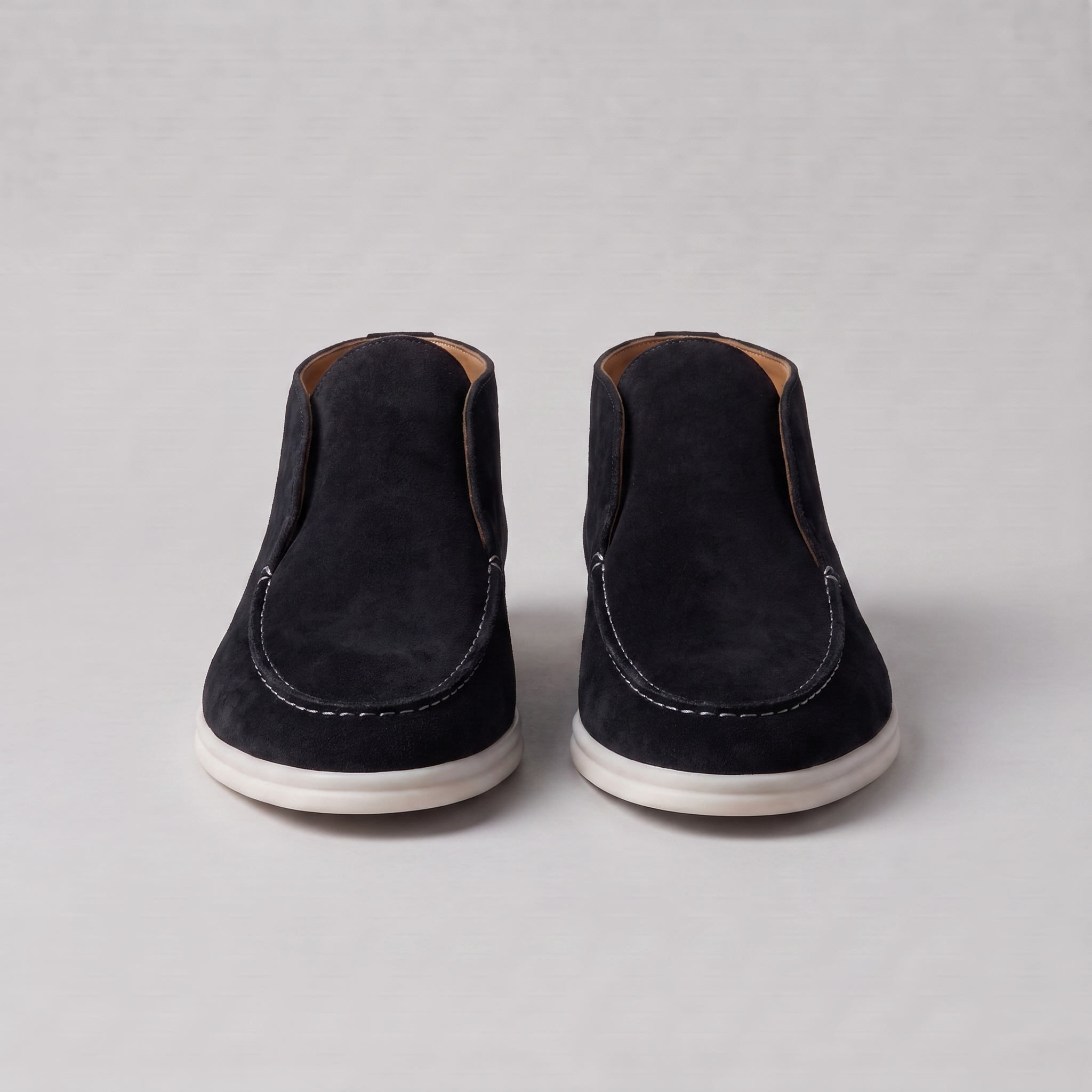 Men's High Suede Loafers