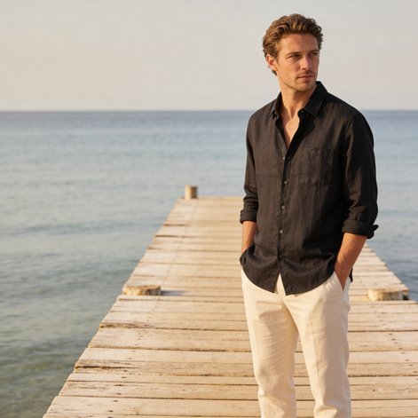 Men's Linen Shirt