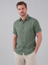 Men's Linen Short Sleeve Shirt