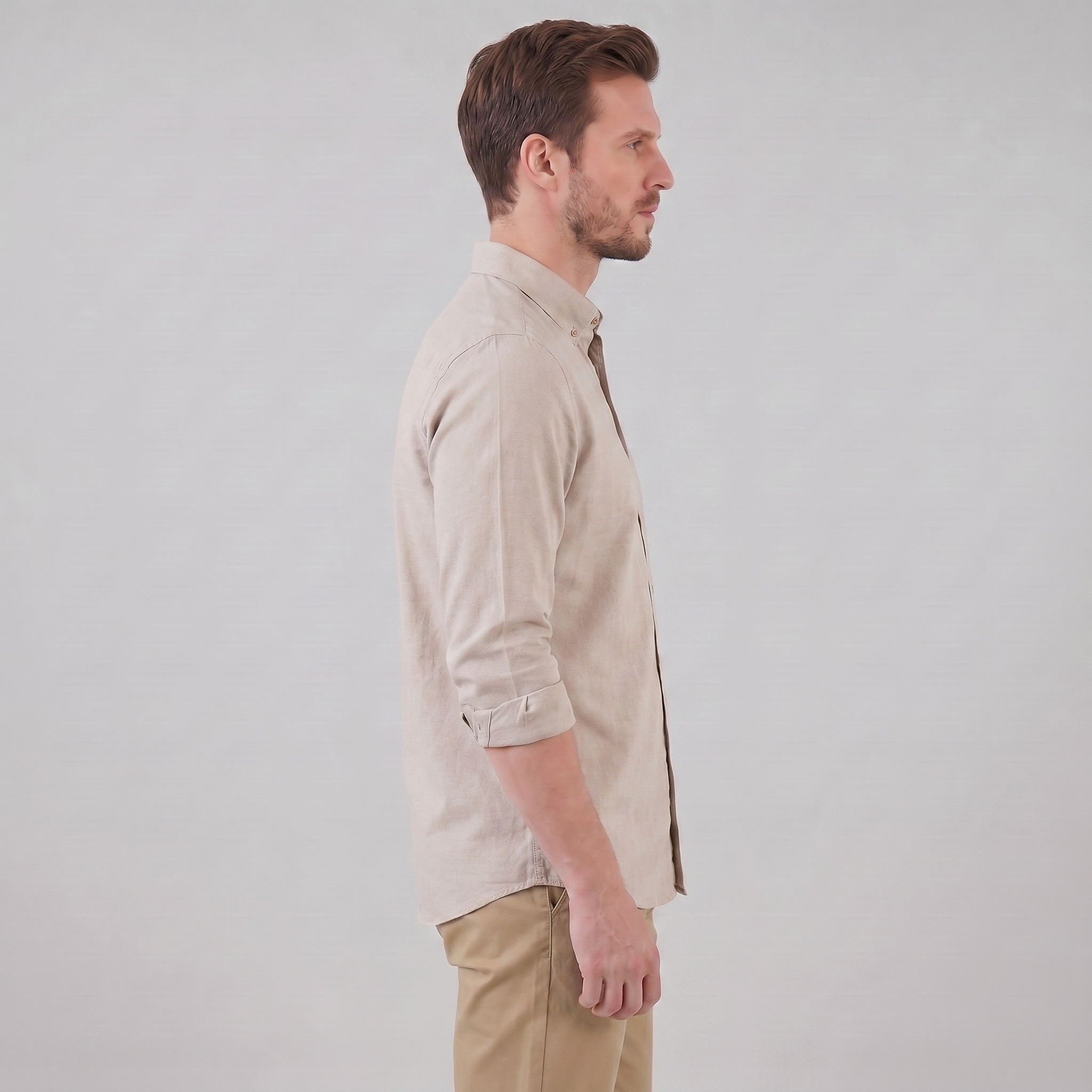 Men's Oxford Button-Down Dress Shirt