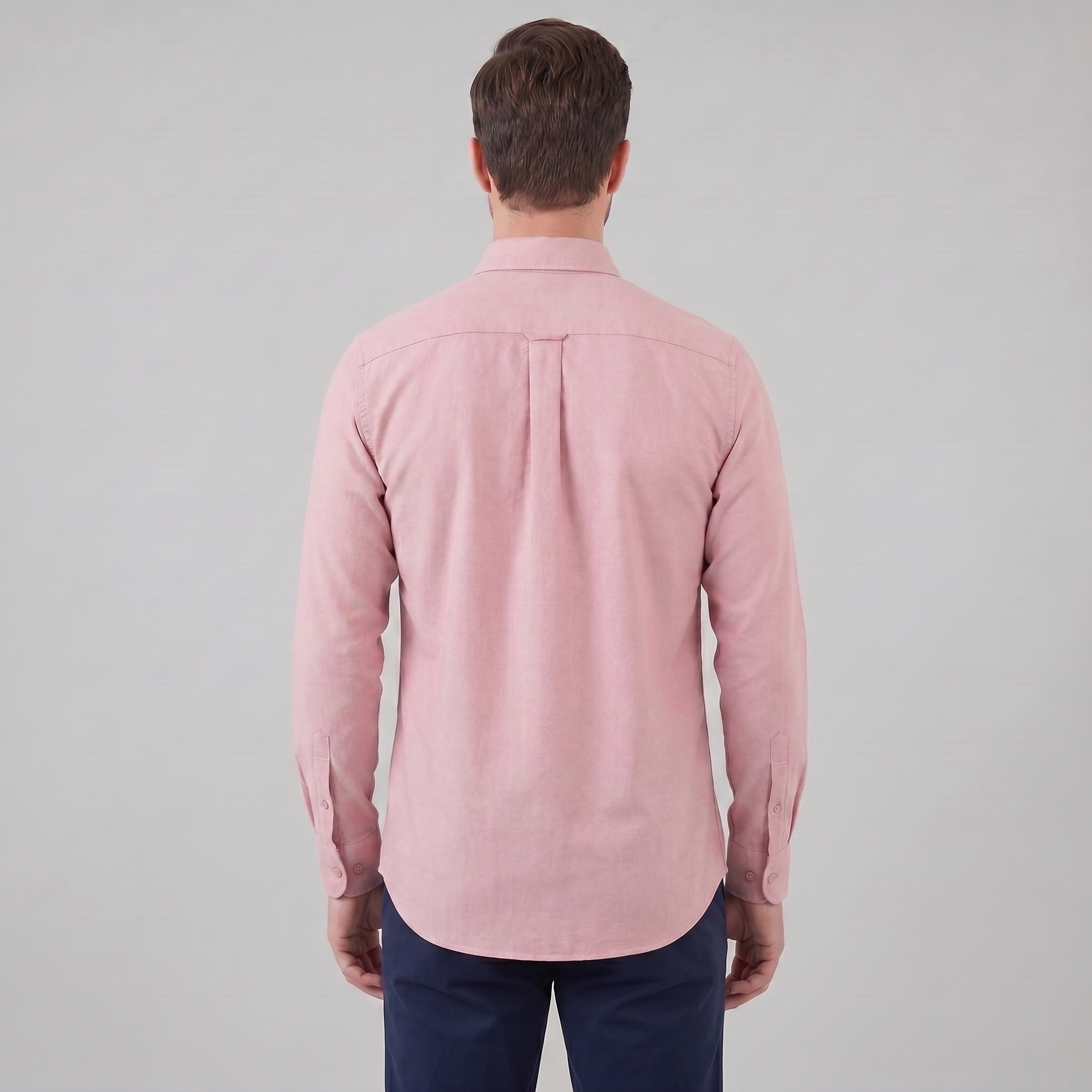 Men's Oxford Button-Down Dress Shirt