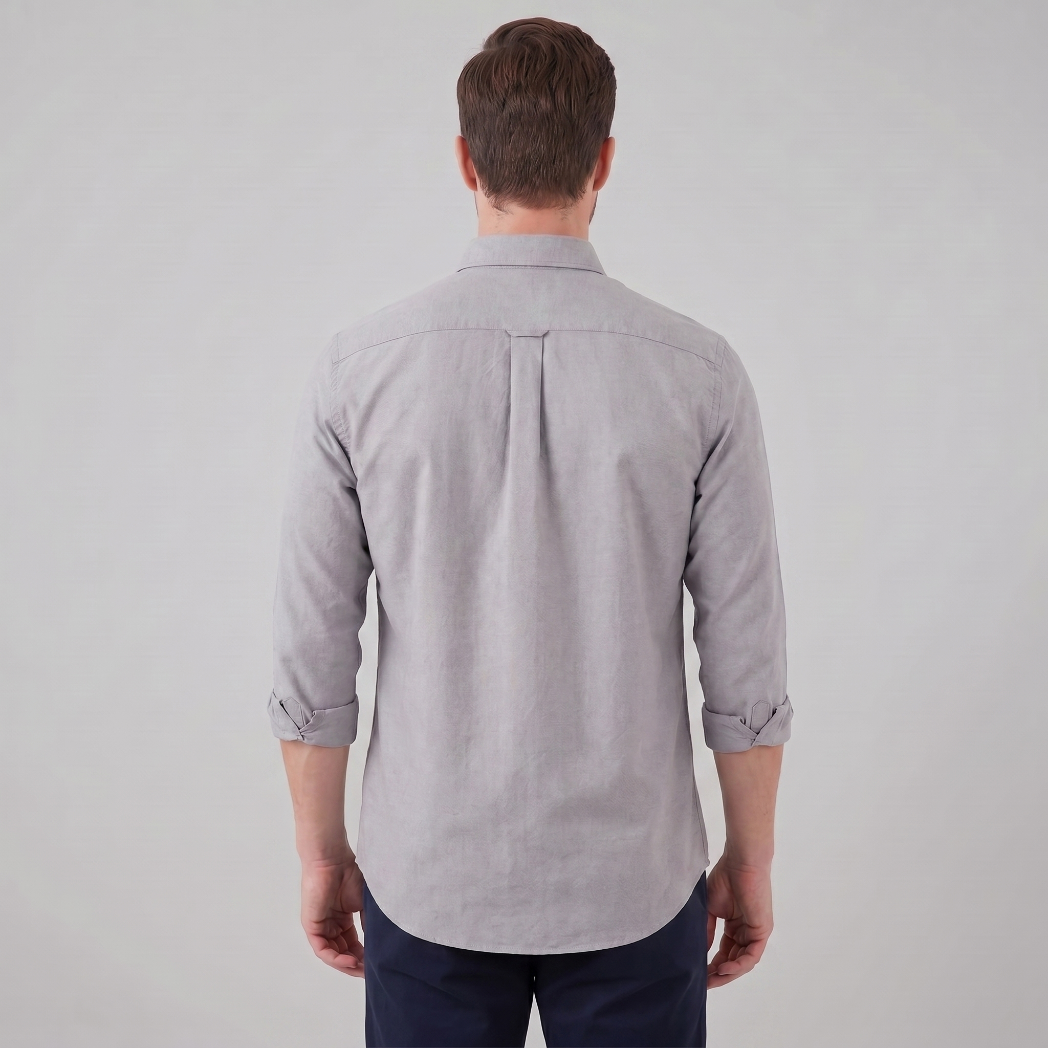 Men's Oxford Button-Down Dress Shirt