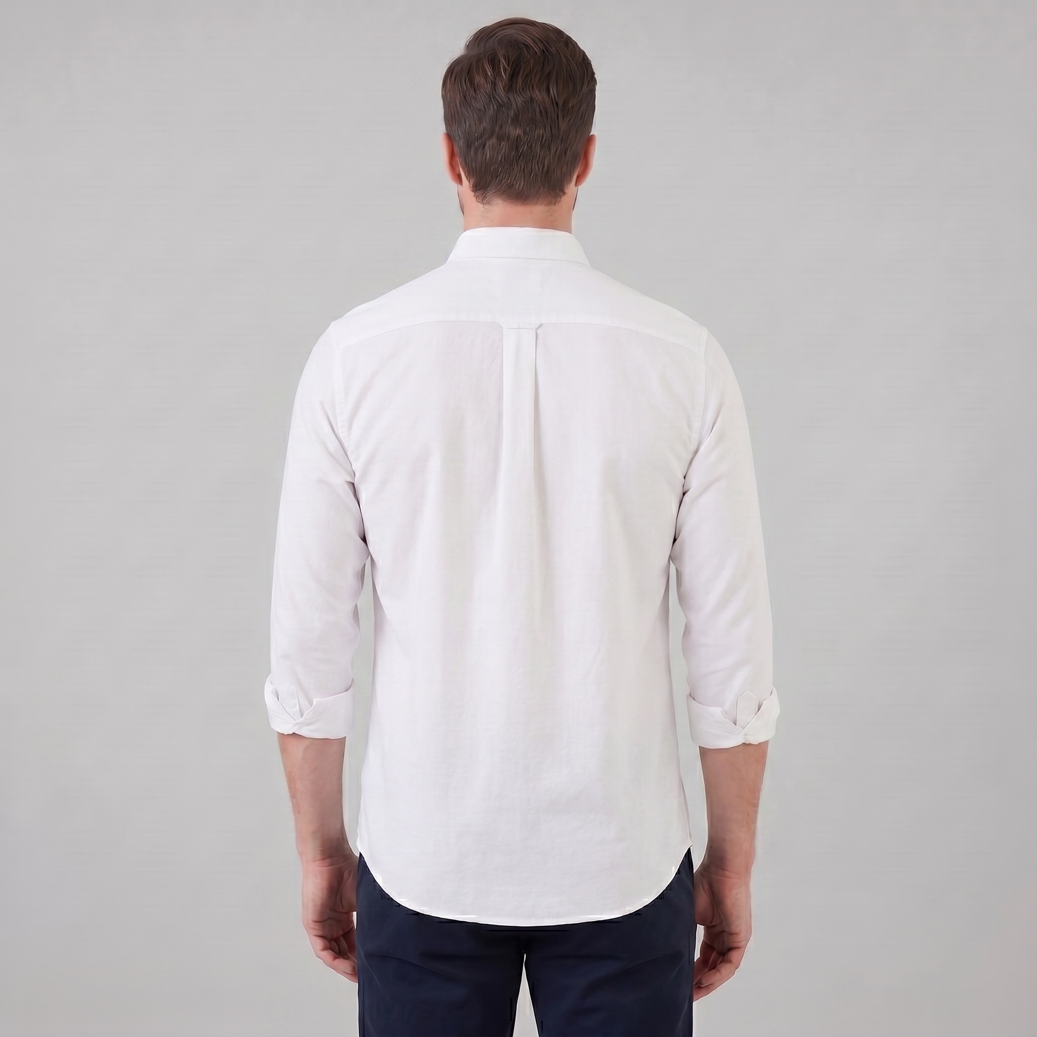 Men's Oxford Button-Down Dress Shirt