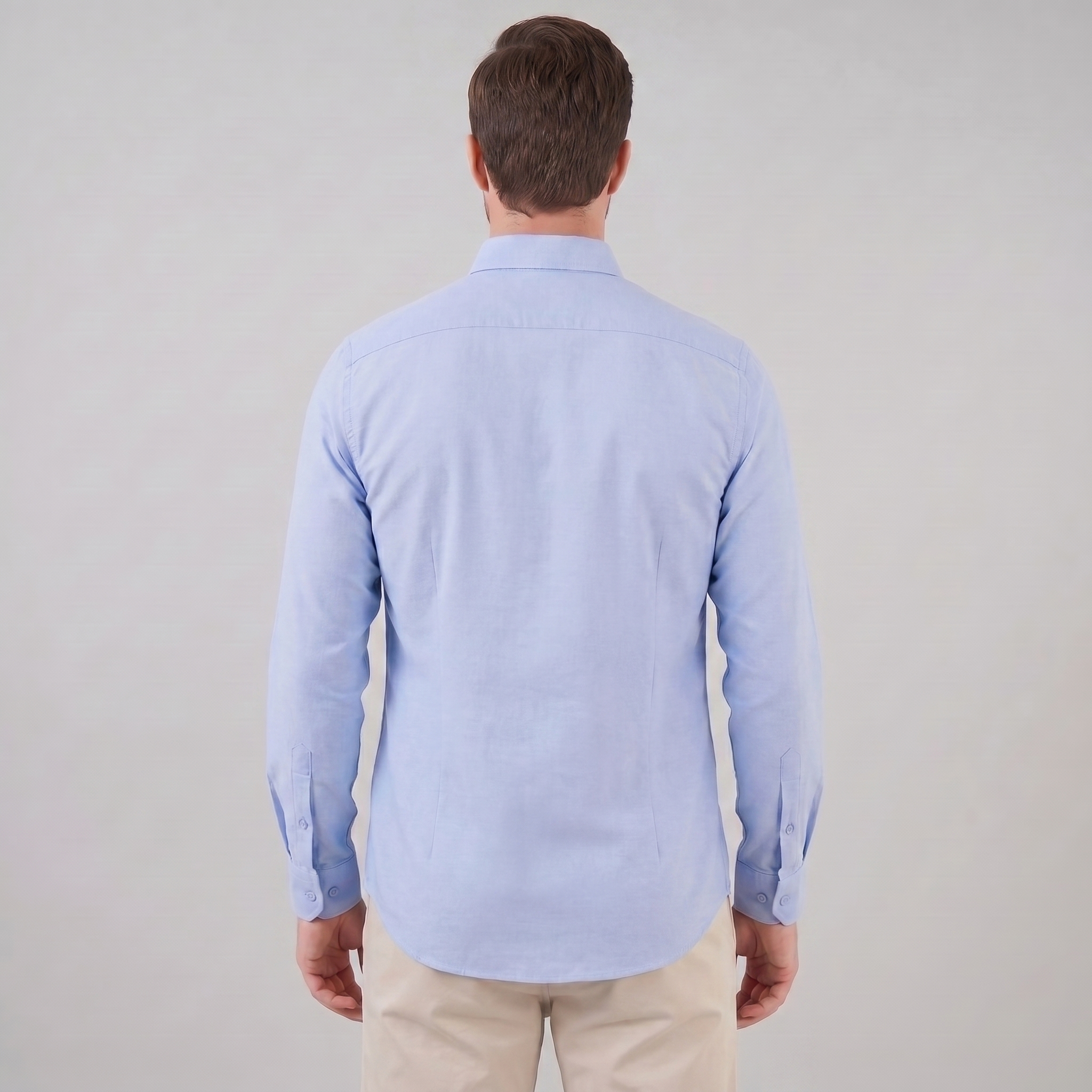 Men's Oxford Button-Down Dress Shirt