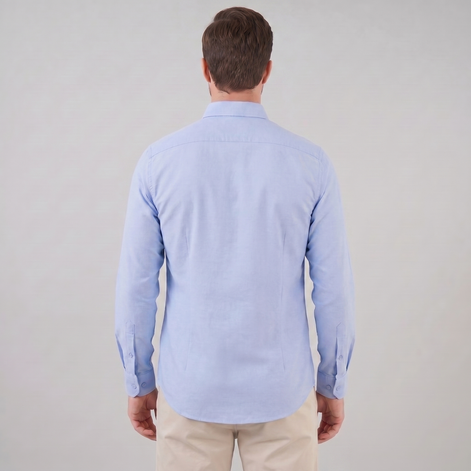 Men's Oxford Button-Down Dress Shirt