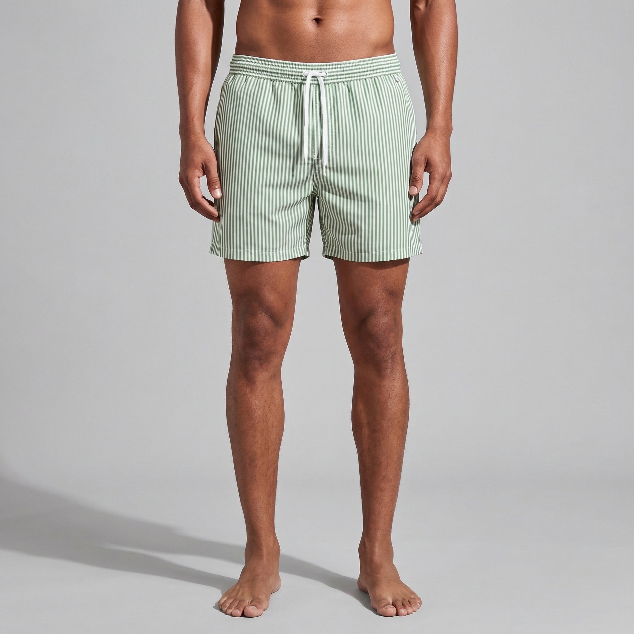 Men's Quick-Dry Swim Shorts - Casual Swim Trunks