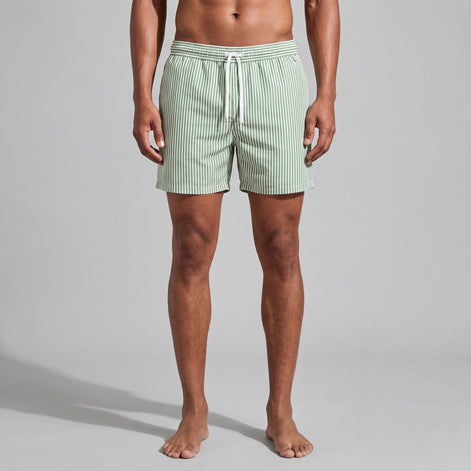 Men's Quick-Dry Swim Shorts - Casual Swim Trunks