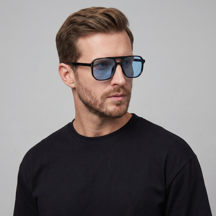 Men's Square Sunglasses