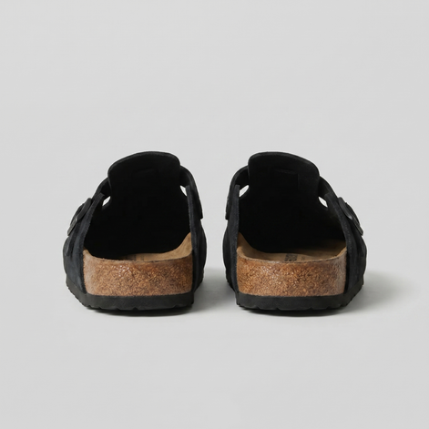 Men's Suede Clogs - Stylish Comfort Loafers
