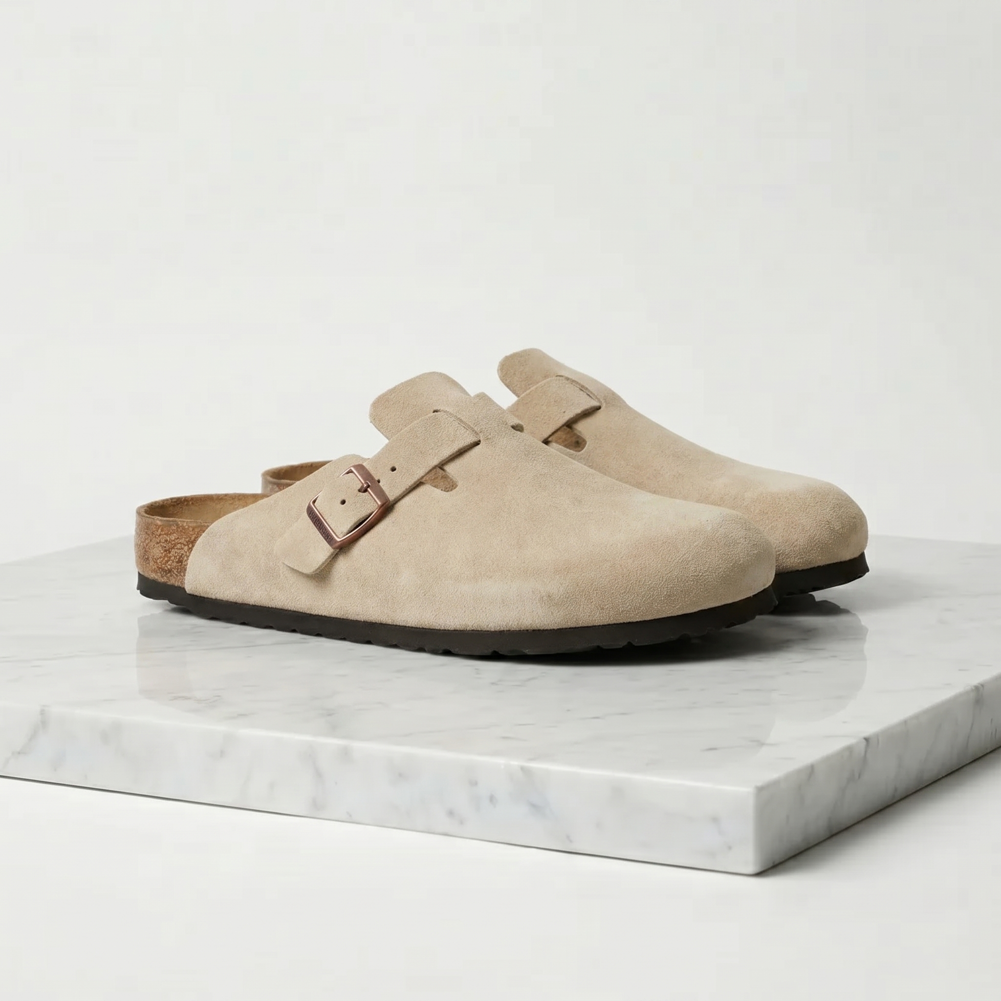 Men's Suede Clogs - Stylish Comfort Loafers