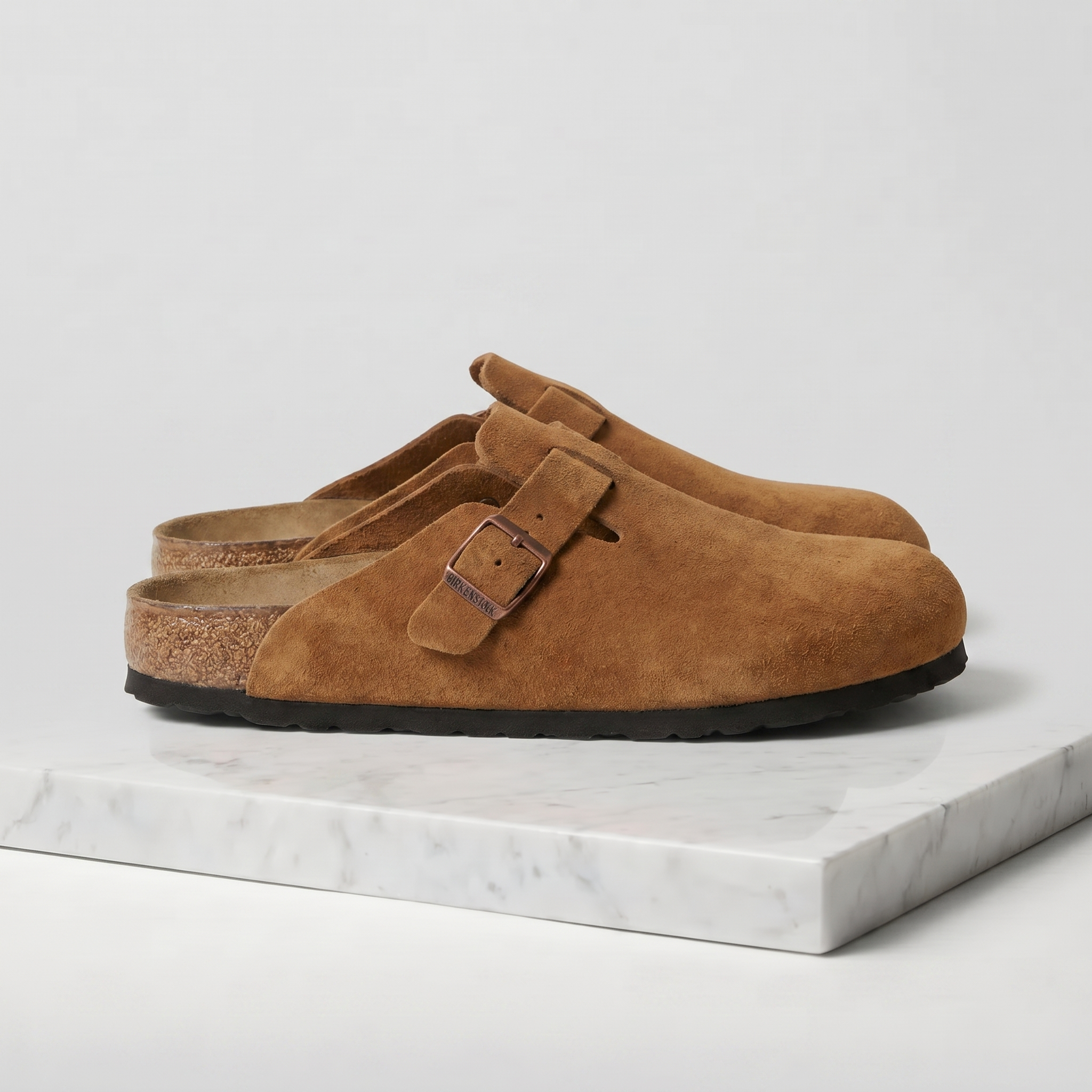 Men's Suede Clogs - Stylish Comfort Loafers