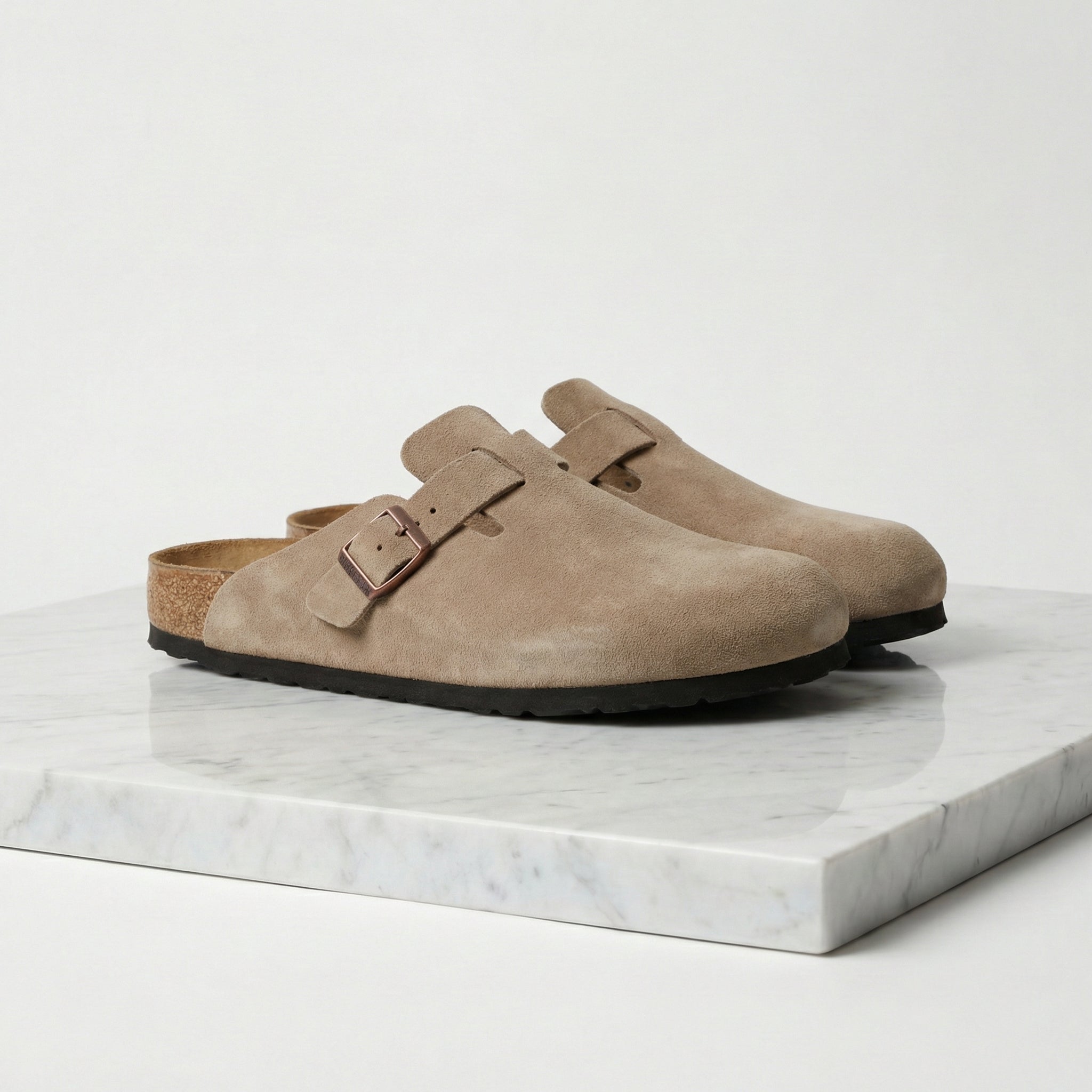 Men's Suede Clogs - Stylish Comfort Loafers
