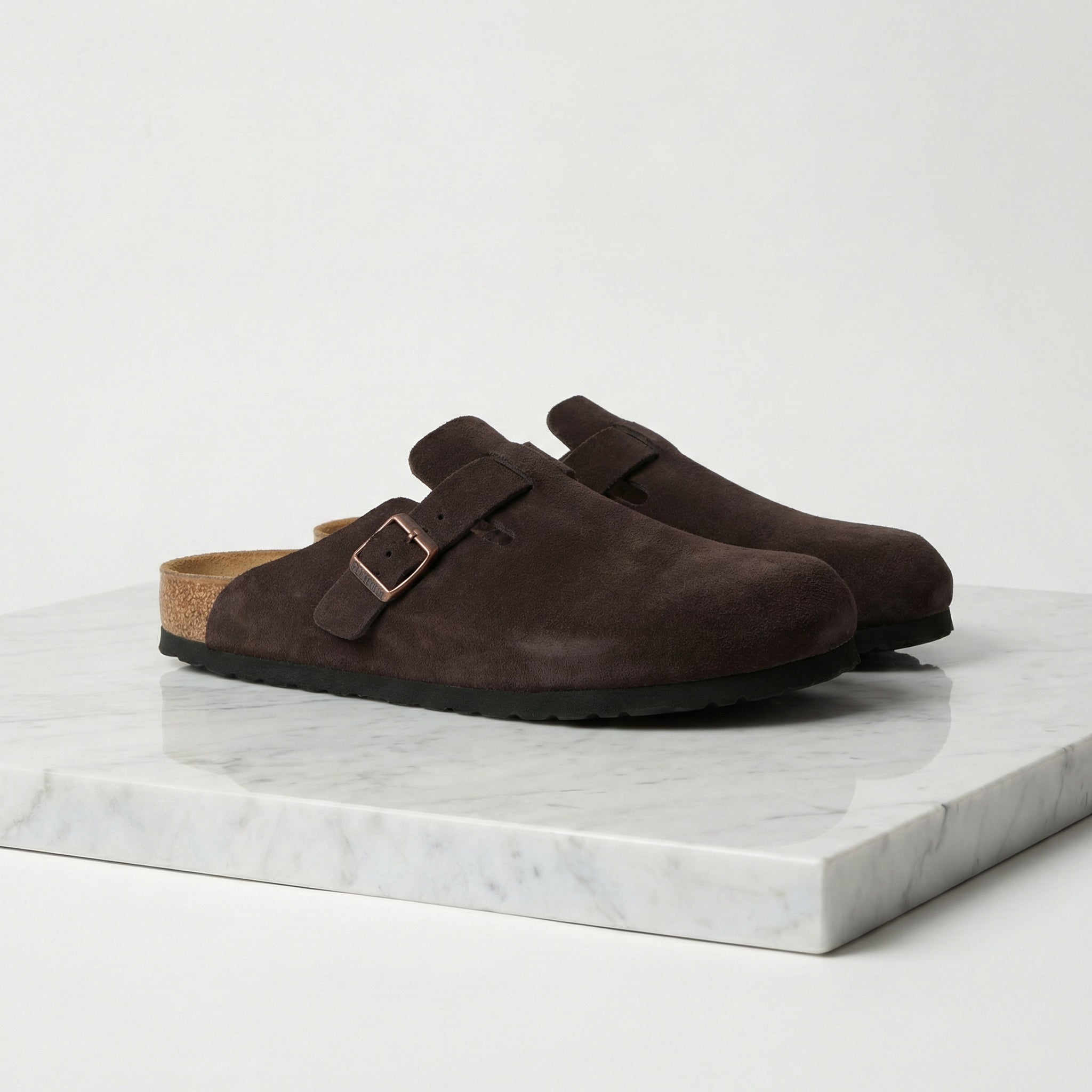 Men's Suede Clogs - Stylish Comfort Loafers
