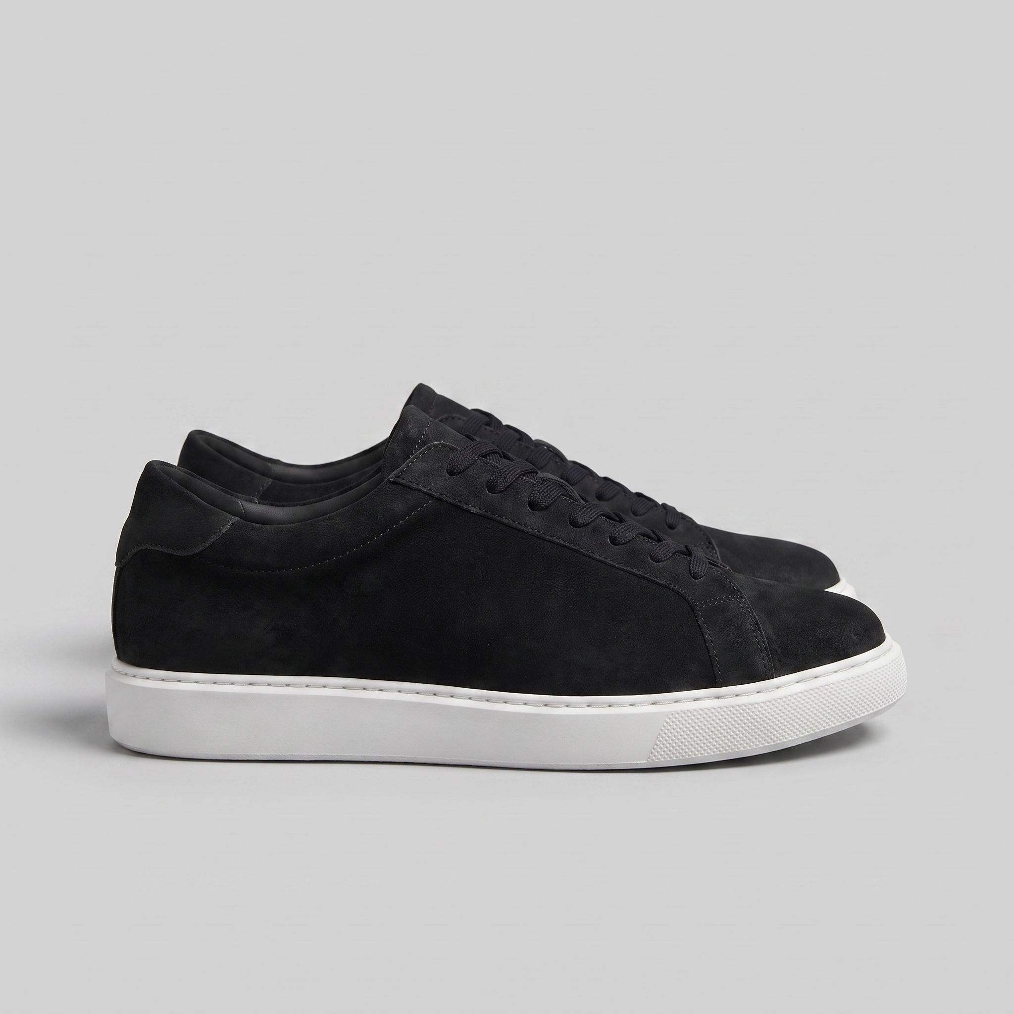 Men's Suede-Finish Low-Top Sneakers
