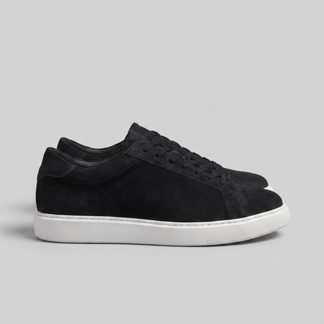 Men's Suede-Finish Low-Top Sneakers