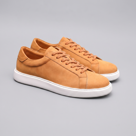 Men's Suede-Finish Low-Top Sneakers