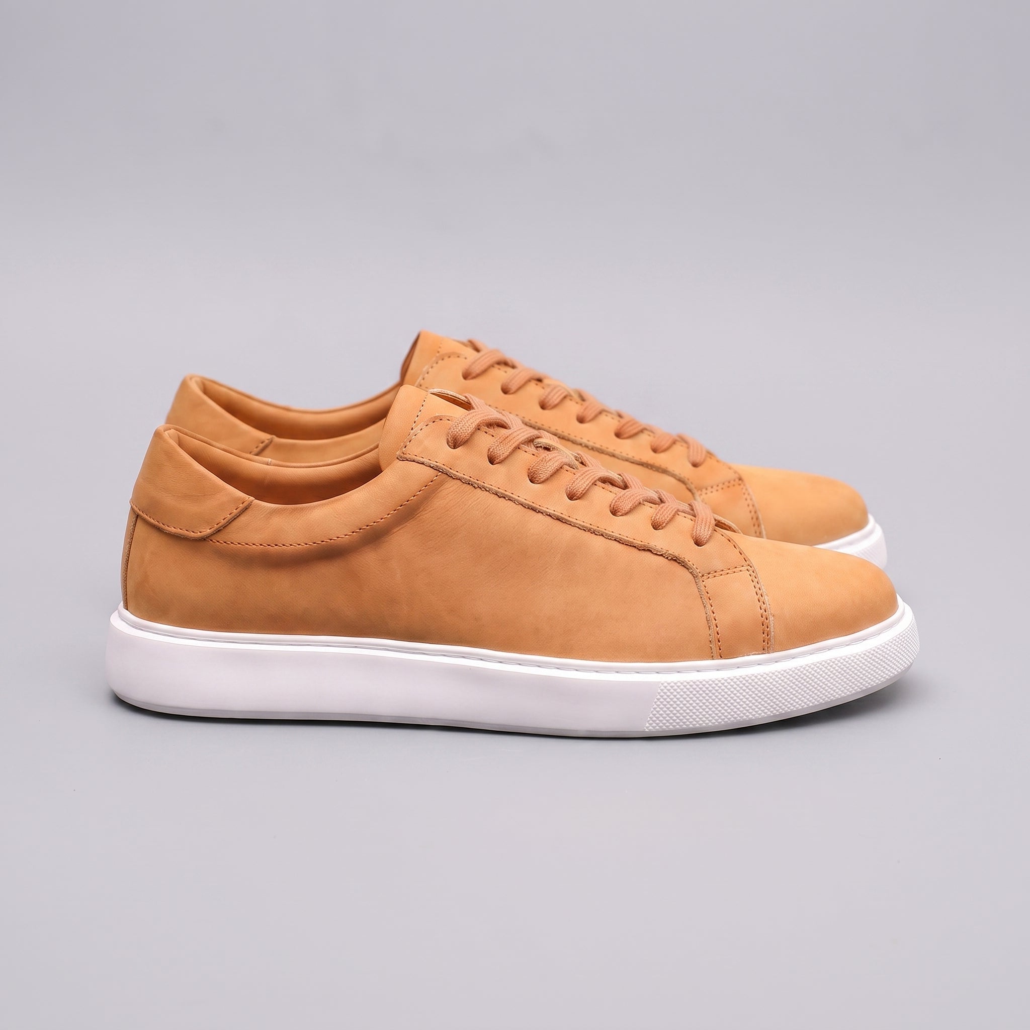 Men's Suede-Finish Low-Top Sneakers